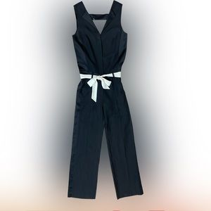 Karl Lagerfeld tuxedo pantsuit